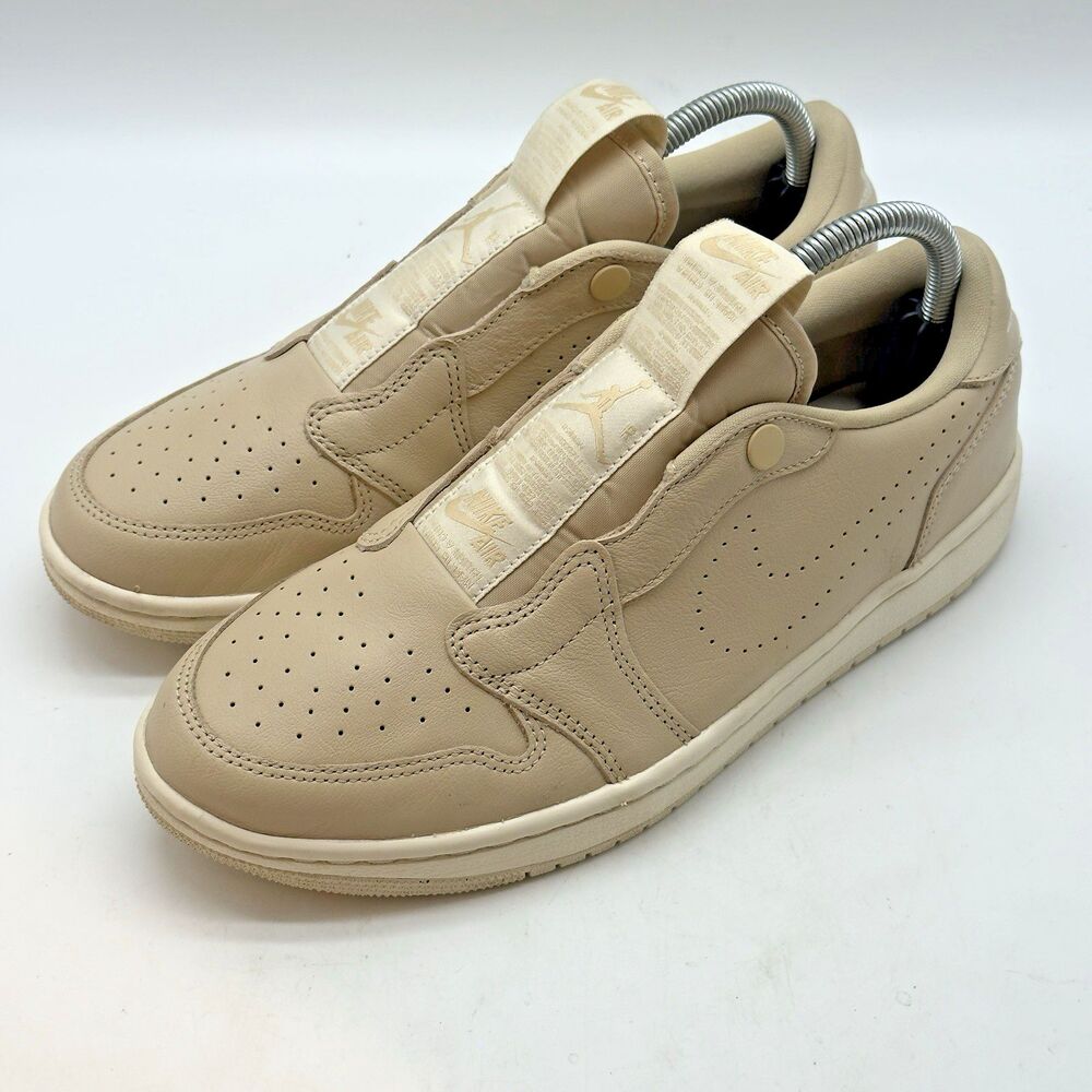 Nike Air Jordan 1 Retro Low Slip-On Women's 9 Desert Ore Stretch Snap AV3918-200 - Picture 3 of 12